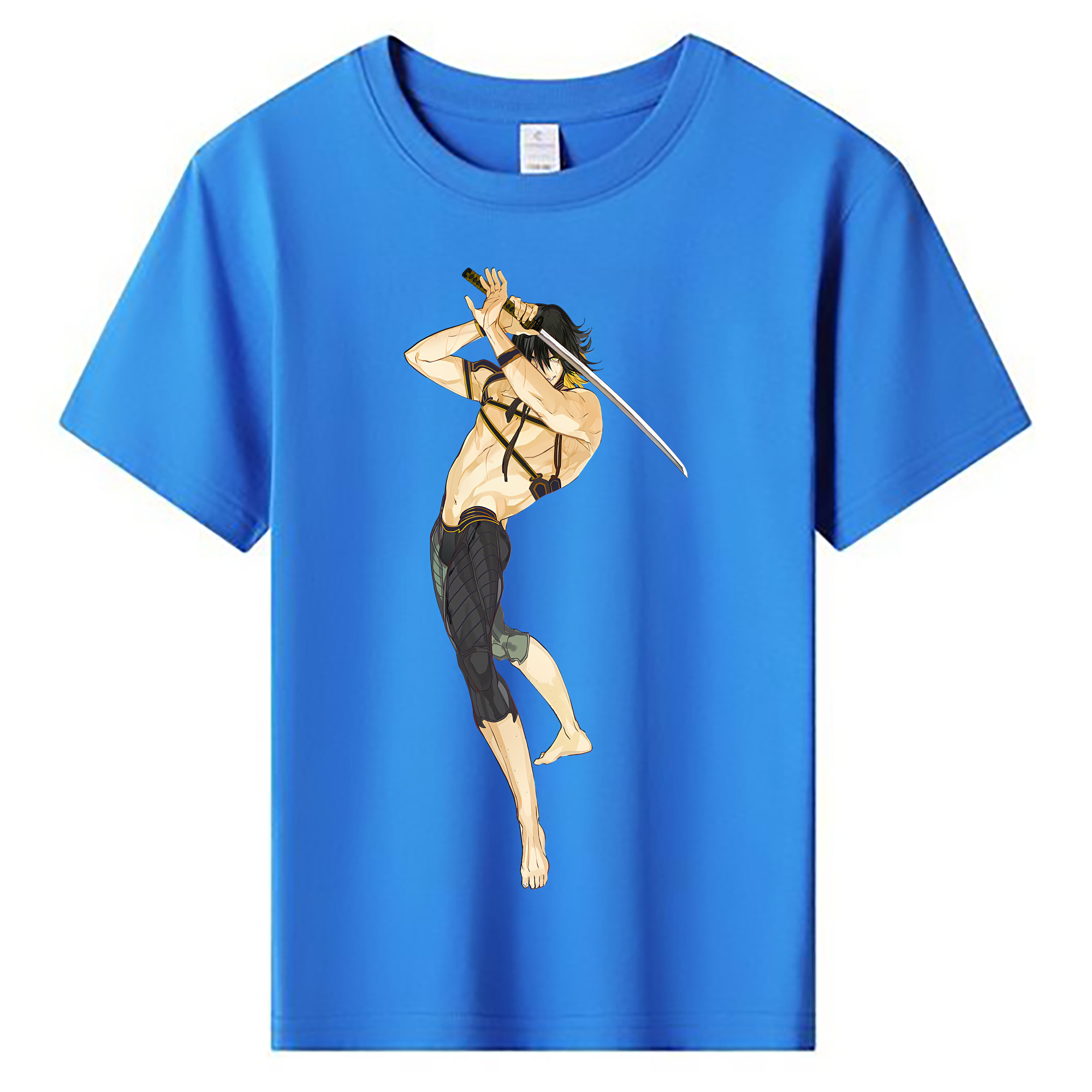 （画像用） 刀剣乱舞 Touken Ranbu 綿100％キッズTシャツ（フロントプリント）
